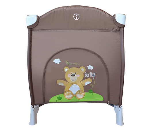 Kikka Boo Prenosivi krevetac MY FOREST 2 nivoa Fox - pogled 4