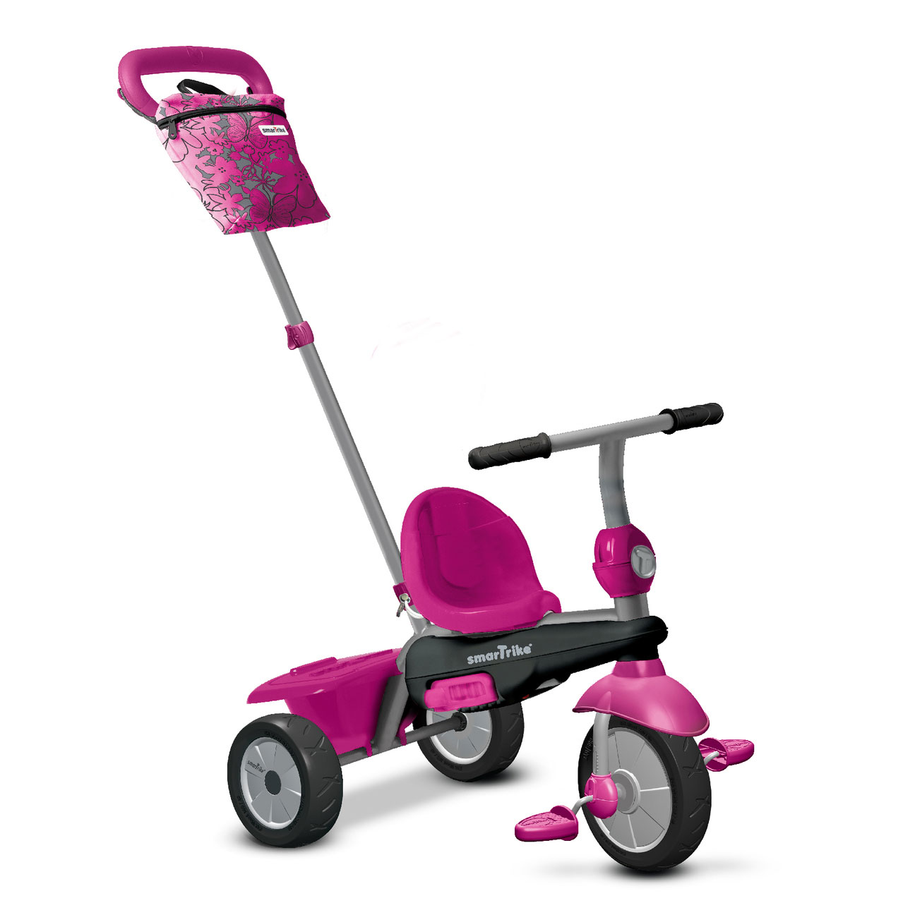 Smart Trike Tricikl VANILLA 4 u 1 Crno-beli - pogled 4