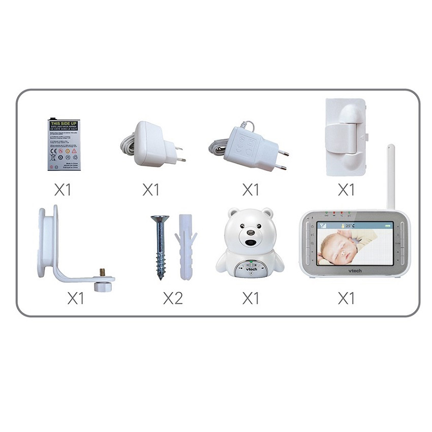 VTech Bebi alarm - video LCD Meda BM4200 - pogled 4