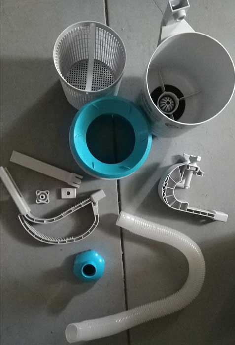 Sakupljač površinskih nečistoća u bazenu - Skimer Intex 28000 - pogled 4