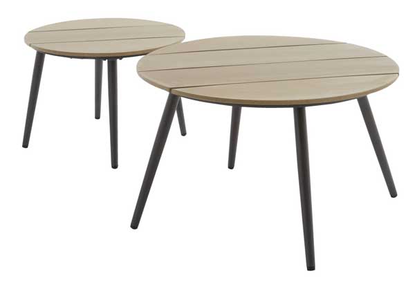 Baštenska garnitura Bersa natur - pogled 4