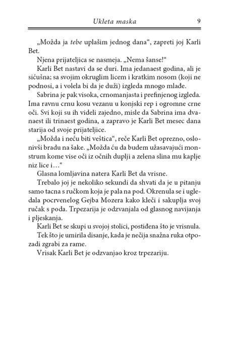 Grozomora 4 : Ukleta Maska, R.L. Stajn - pogled 4