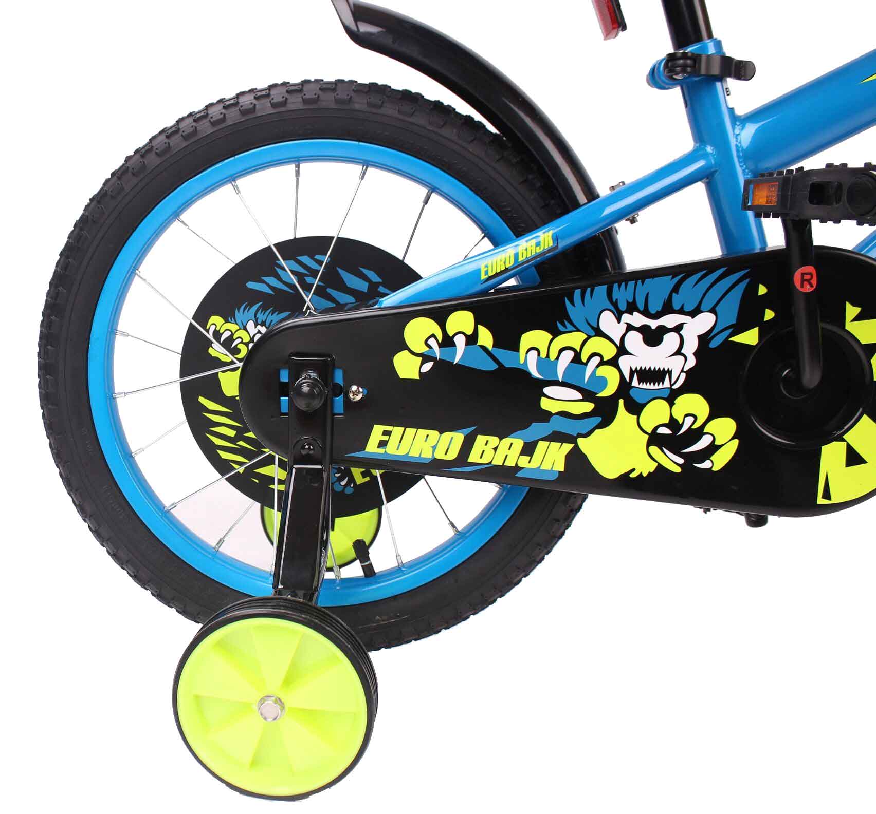 Dečiji bicikl BMX 16inča Plavo-žuta - pogled 4