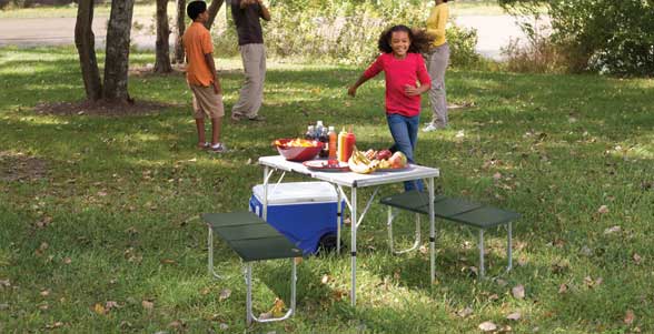 Coleman Sklopiva kamp garnitura Sto i dve klupe Pack-Away 205584 - pogled 4