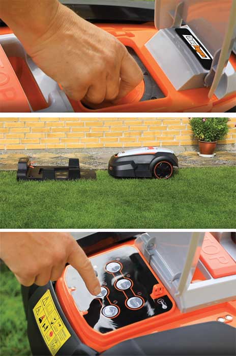 Villager Black Edition Robot kosačica za travu Villybot - pogled 4