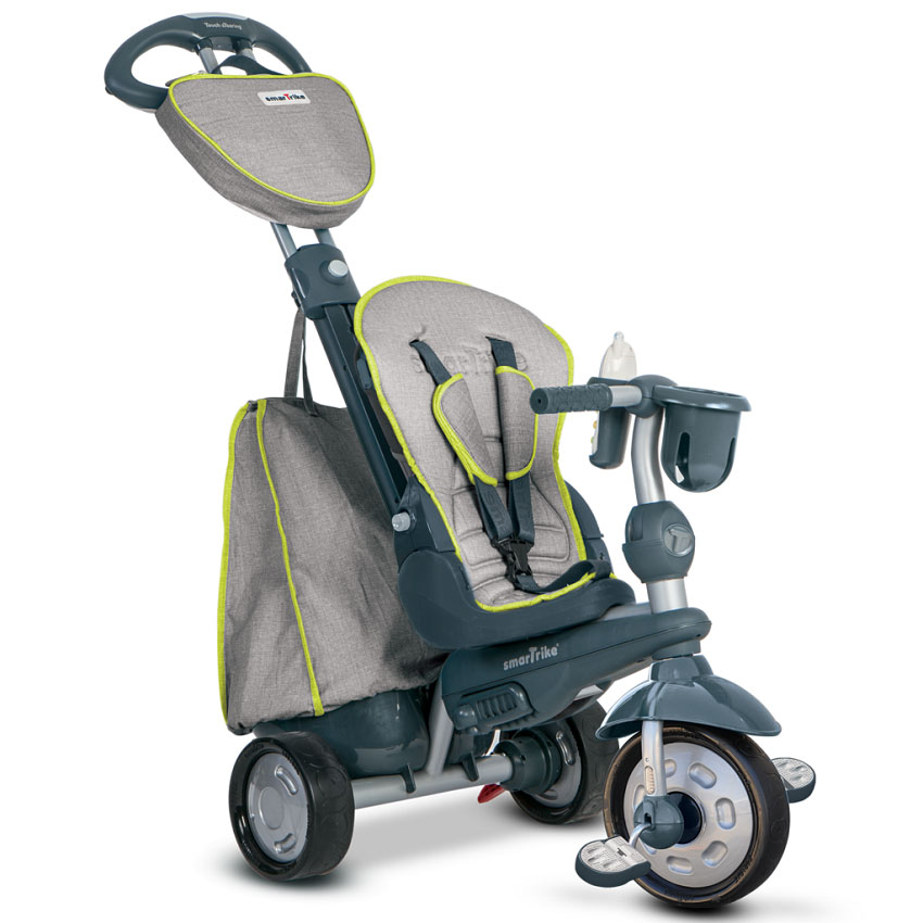 Smart Trike Tricikl EXPLORER 5 u 1 sivi - pogled 4