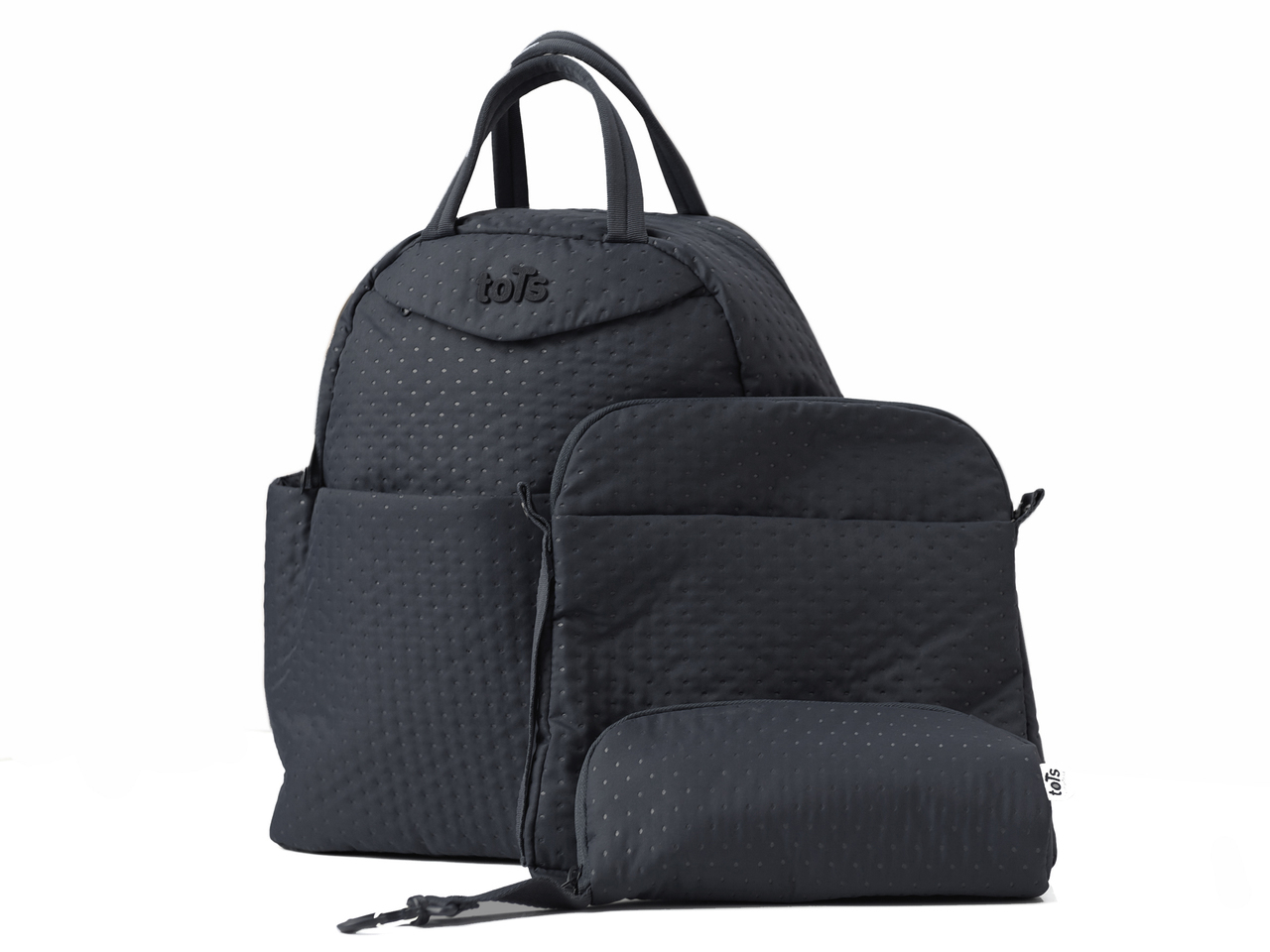 Smart Trike Tots Torba za mame INFINITY Quilt - Dark Grey - pogled 4