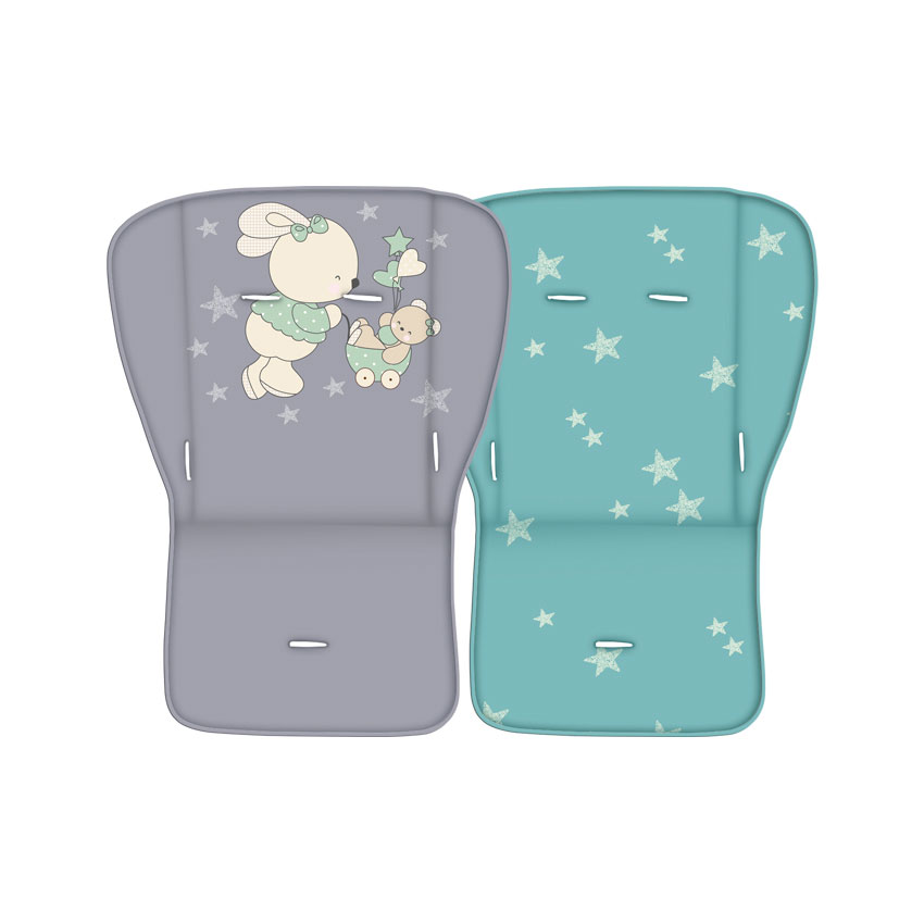 Lorelli Kolica za blizance Twin Grey And Green Bunnies - pogled 4