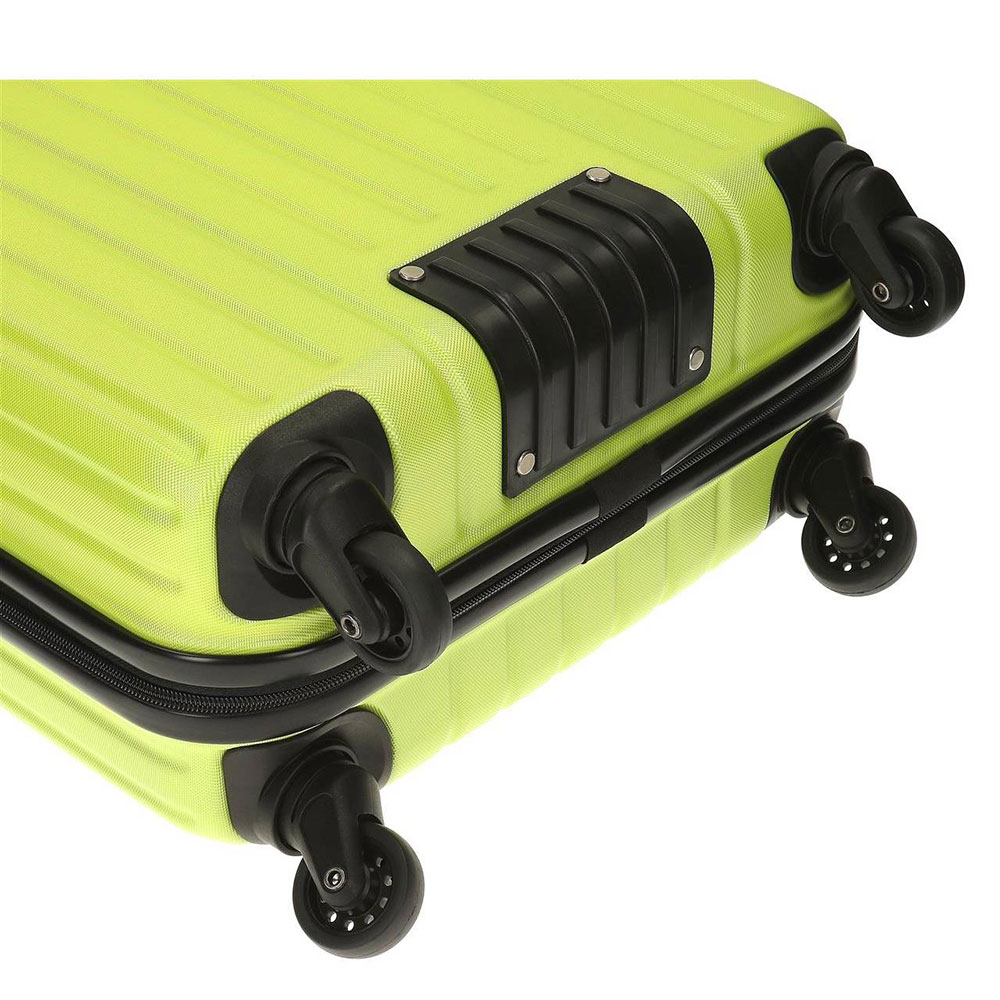 Pepe Jeans Putni koferi polikarbonat 55cm/67cm Color Stripes Verde Lima 74879 - pogled 4