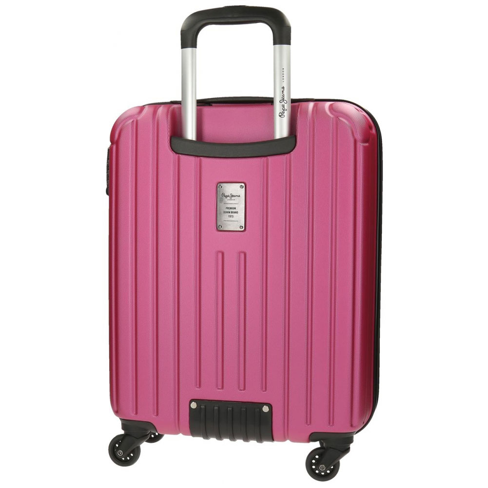 Pepe Jeans Putni koferi polikarbonat 55cm/67cm Color Stripes Fucsia 74879 - pogled 4