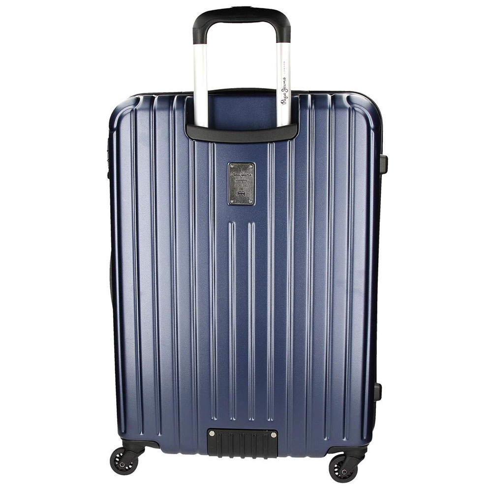 Pepe Jeans Putni koferi polikarbonat 38l/72l Color Stripes Azul 78779 - pogled 4
