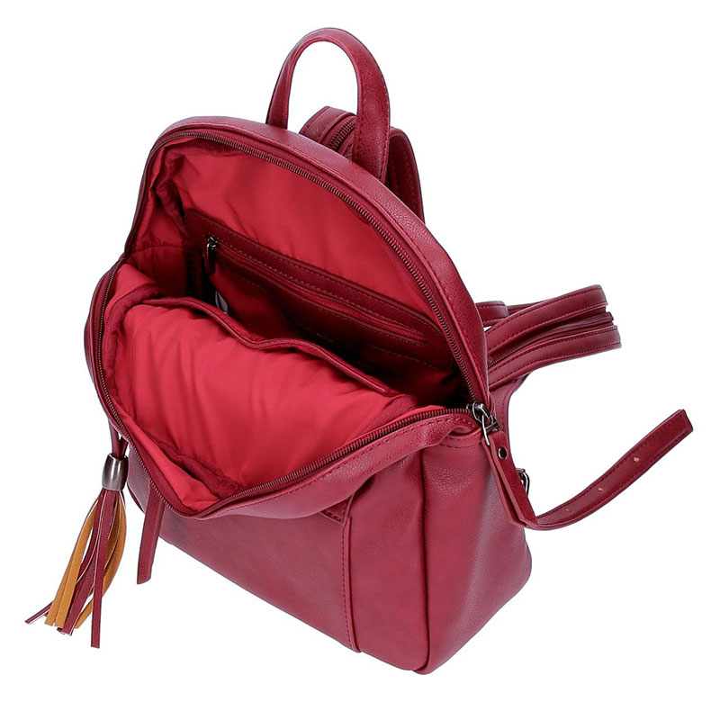 Ženski modni ranac Pepe Jeans Croc Red 70220 - pogled 4