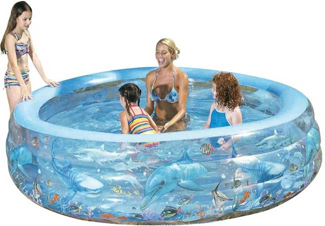 Dečiji bazen na naduvavanje Bestway 51072 Podvodni svet - pogled 4
