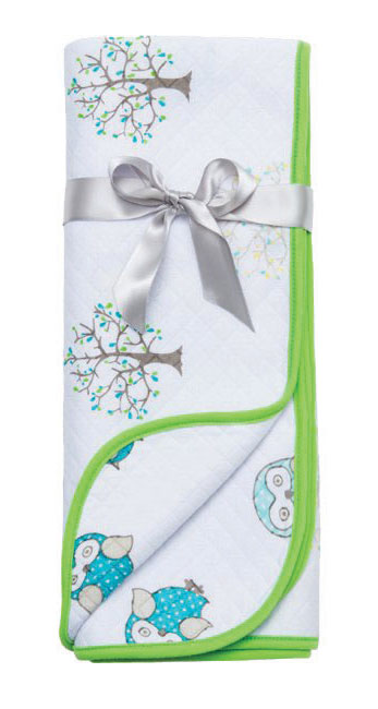 Višenamenske Bambus pelene set od 3 komada - plave - pogled 4