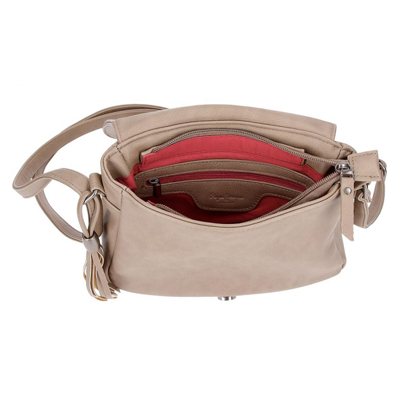 Pepe Jeans Torba na rame Croc Beige 70255 - pogled 4