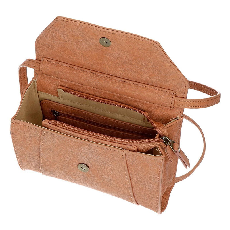 Pepe Jeans Ženska torbica na rame Olivia Camel 71754 - pogled 4