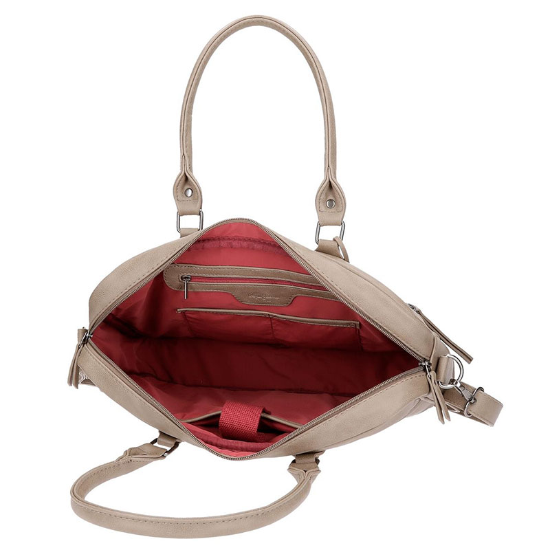 Torba za laptop Pepe Jeans Croc Beige 70260 - pogled 4