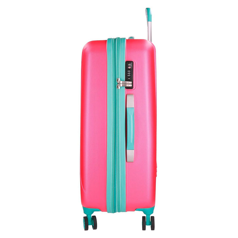 Komplet dva ABS kofera Movom Circus Fuchsia 54295 - pogled 4