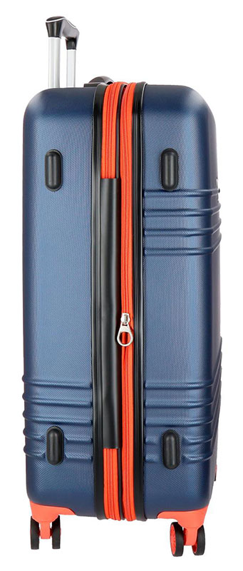 ABS Koferi za putovanja Roll Road India Navy 55795 - pogled 4