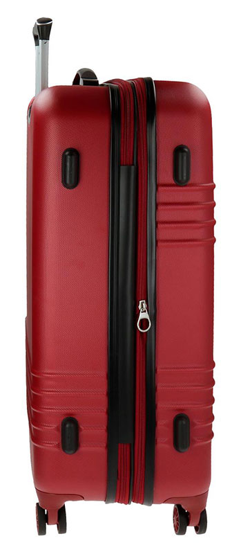 ABS Koferi za putovanja Roll Road India Red 55795 - pogled 4