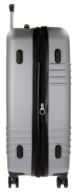 ABS Koferi za putovanja Roll Road India Silver 55795 - pogled 4