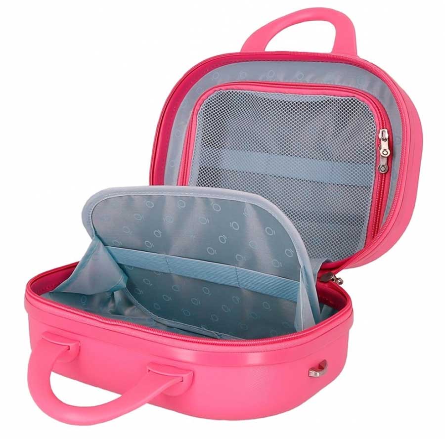 ABS neseser - kofer za šminku Enso Annie fucsia 96239 - pogled 4