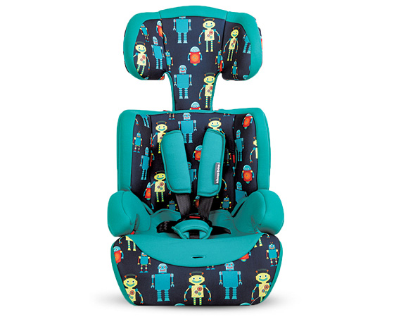 KIKKA BOO Autosedište GROOVE Stars 9-36kg - pogled 4