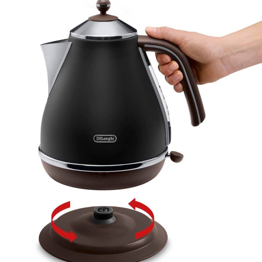 Električni bokal Ketler DeLonghi KBOV2001.BK Icona Vintage - pogled 4