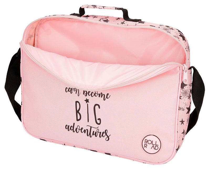 Torba za laptop Roll Road Dreams Pink 42553 - pogled 4