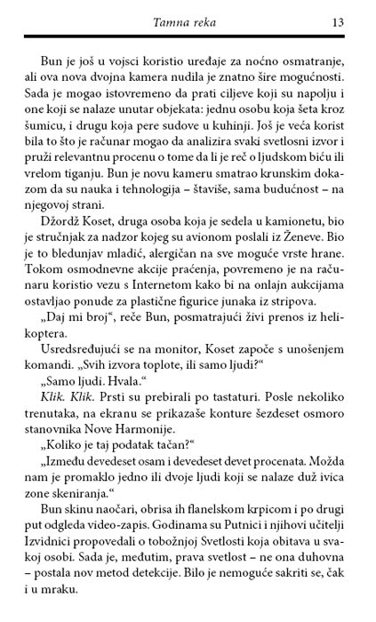 Tamna Reka, Džon Dvanaest Jastrebova - pogled 4