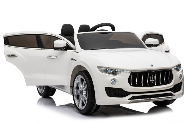 Dečiji automobil na akumulator Maserati Levante 2018 Beli - pogled 4