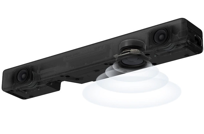 Sony Soundbar 2.1 Bluetooth HT-SF200 - pogled 4