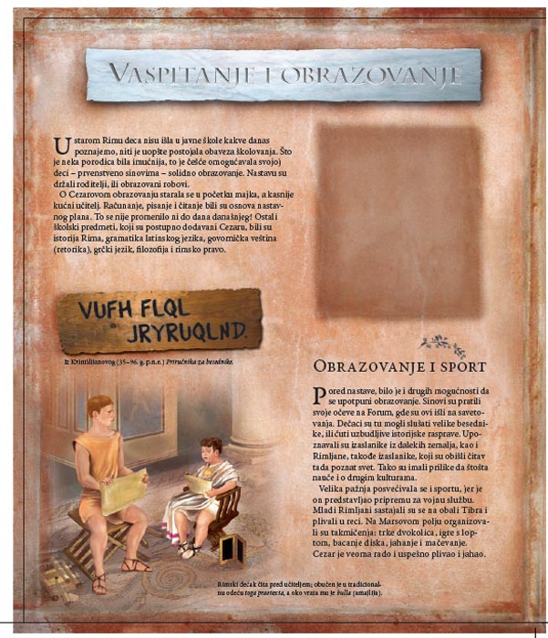 Julije Cezar, Zuzane Rebšer - pogled 4