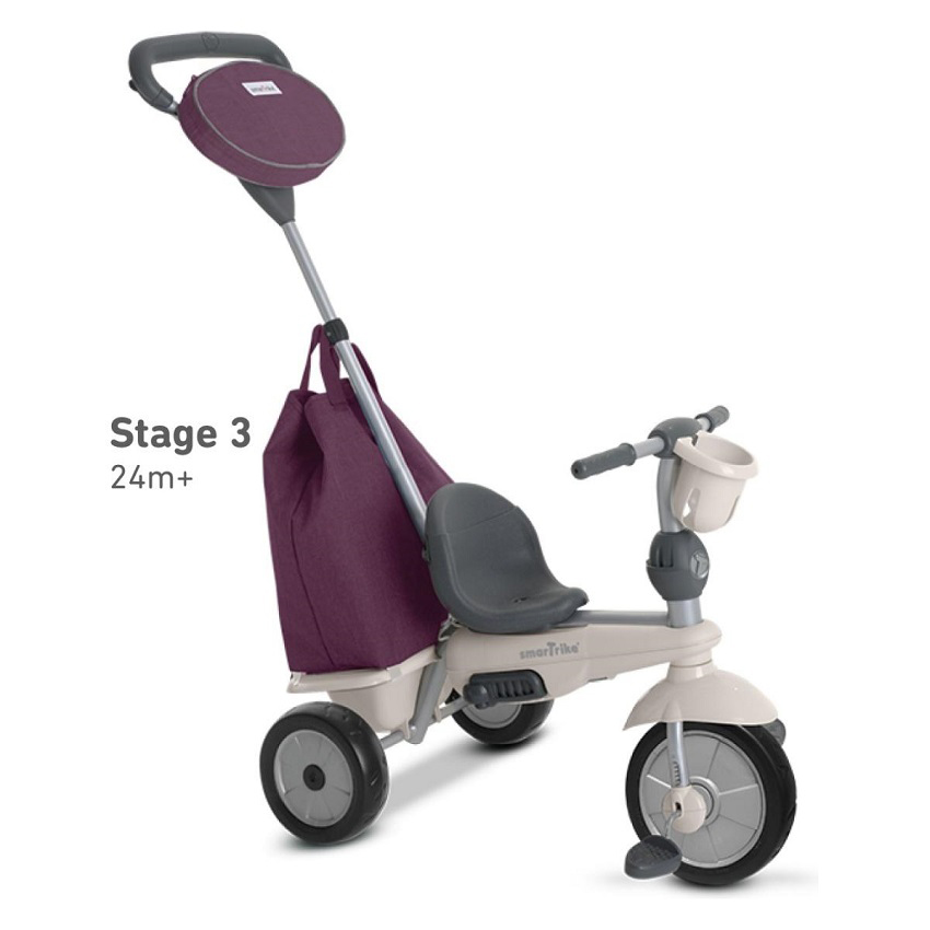 SMART TRIKE Tricikl 4u1 VOYAGE plavi - pogled 4