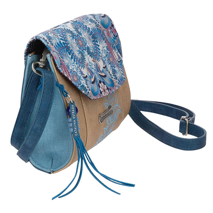 Ženska tašnica Catalina Estrada Faisan Blue 55654 - pogled 4