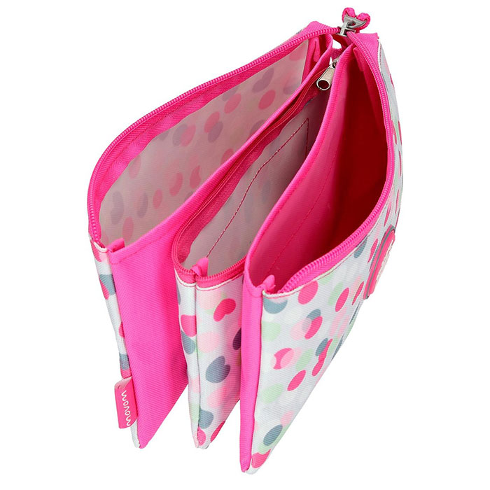 Movom Pernica sa 3 pregrade Confeti Pink 31643 - pogled 4
