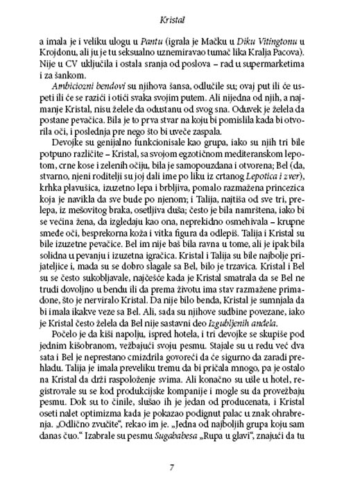 Kristal, Kejti Prajs - pogled 4