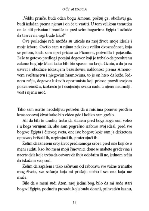 Oči Meseca, Roberto Cako - pogled 4