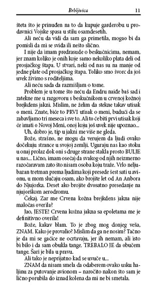 Brbljivica, Meg Kabot - pogled 4