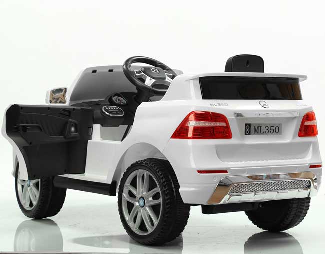 Dečiji automobil na akumulator ML 350 Beli - pogled 4