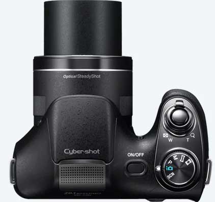 Fotoaparat Sony DSC-H300B crni - pogled 4