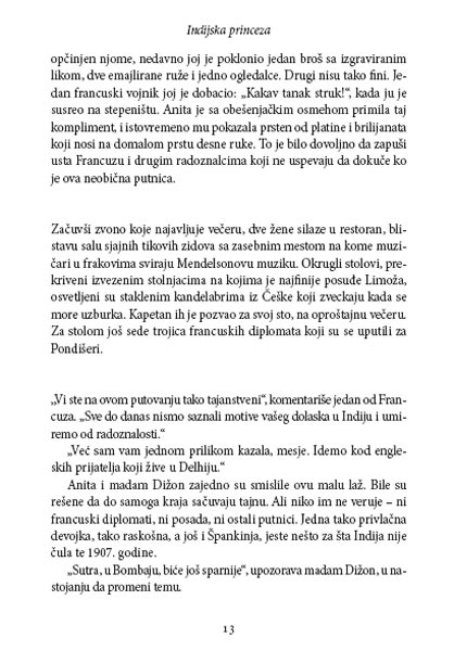 Indijska Princeza, Havijer Moro - pogled 4