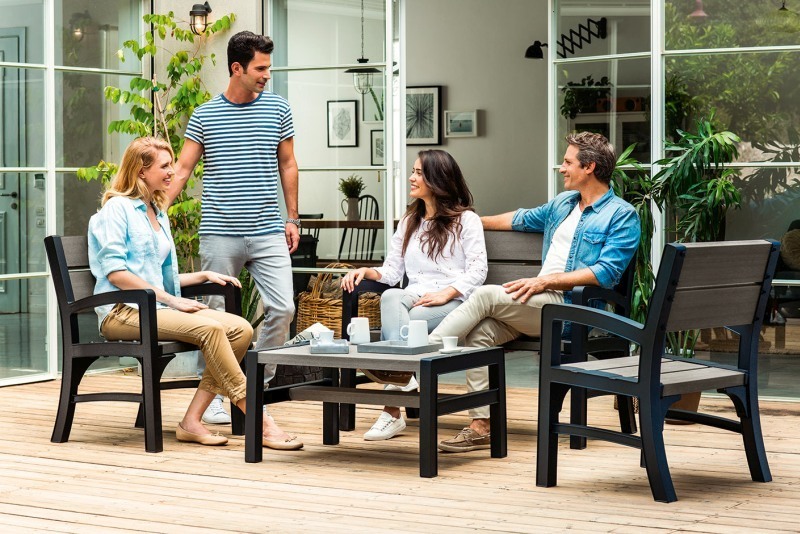 Baštenska klupa Curver Montero - pogled 4