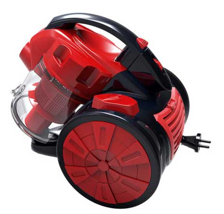 Usisivač sa posudom za prašinu Home Electronics VC-12003R - pogled 4