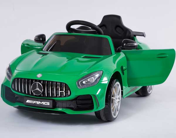 Dečiji automobil na akumulator AMG GT 2018 Zeleni - pogled 4