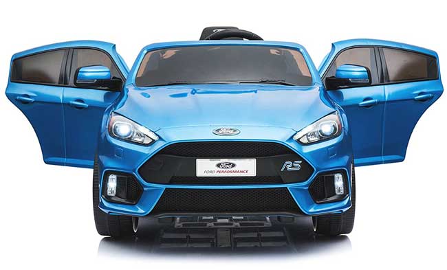 Dečiji automobil na akumulator Ford Focus RS 2018 Plavi - pogled 4
