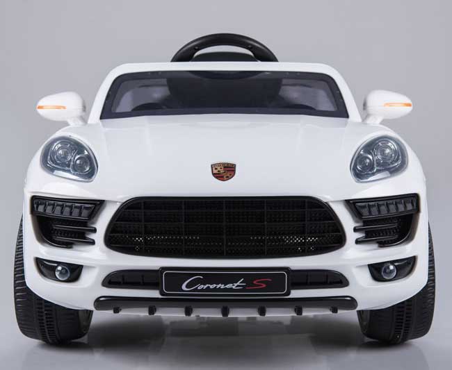 Dečiji automobil na akumulator Porsche Coronet S Beli - pogled 4