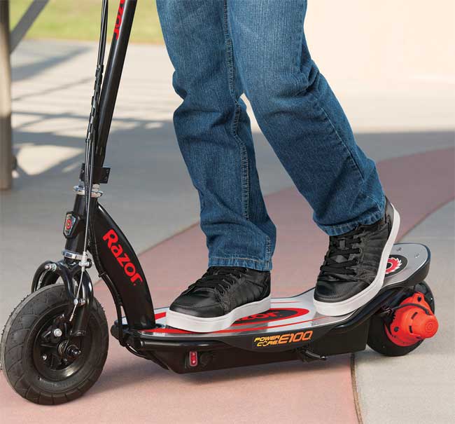 Eletro skuter Razor Power Core E100 Crveni - pogled 4