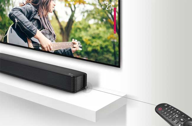 LG Soundbar Bluetooth zvučnik 40W sa bežičnim Subwoofer-om SK1 - pogled 4