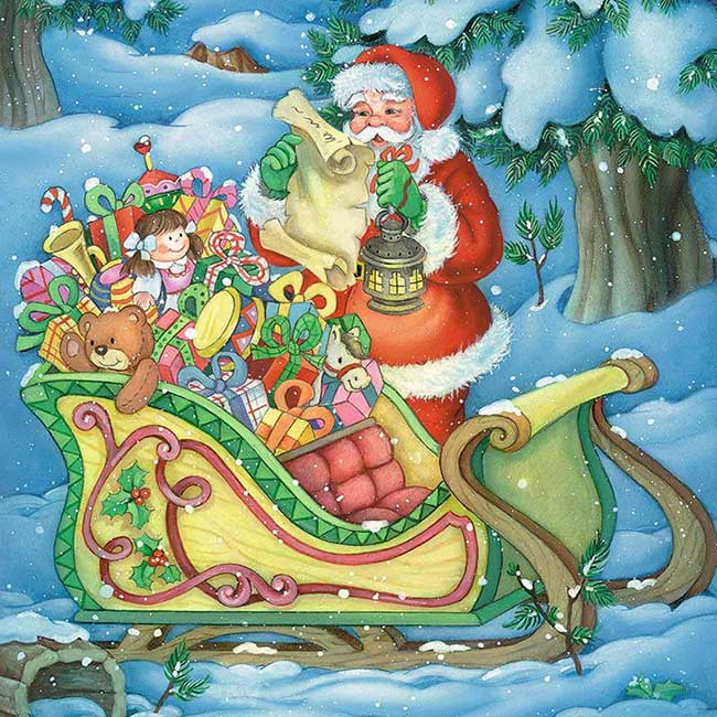 3u1 Puzzle Ravensburger - Novogodišnje čarolije 08032 - pogled 4